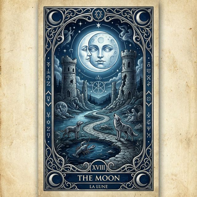 Arcana XVIII — The Moon