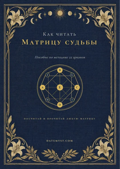 Обложка руководства «Как читать Матрицу судьбы»